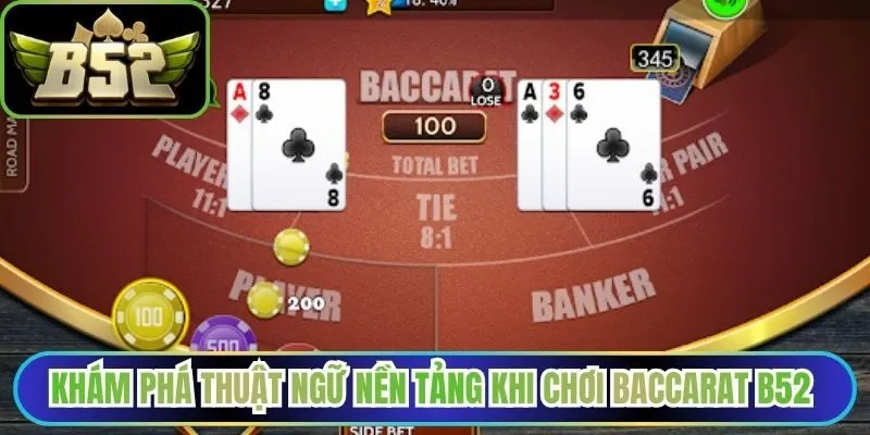 Khám phá thuật ngữ nền tảng khi chơi baccarat B52